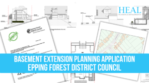 Basement Extension Approved Planning Application Epping Forest District Council